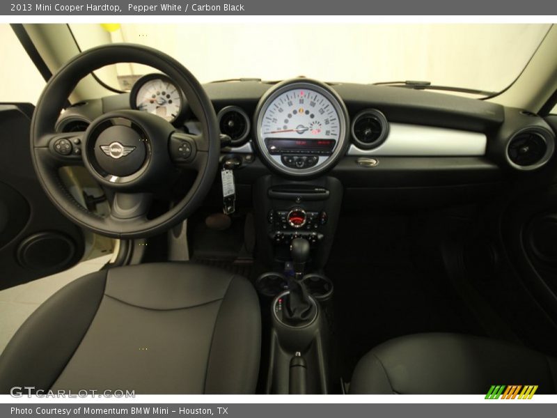 Pepper White / Carbon Black 2013 Mini Cooper Hardtop