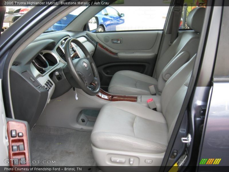 Bluestone Metallic / Ash Gray 2006 Toyota Highlander Hybrid