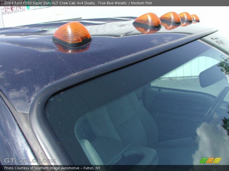True Blue Metallic / Medium Flint 2004 Ford F350 Super Duty XLT Crew Cab 4x4 Dually