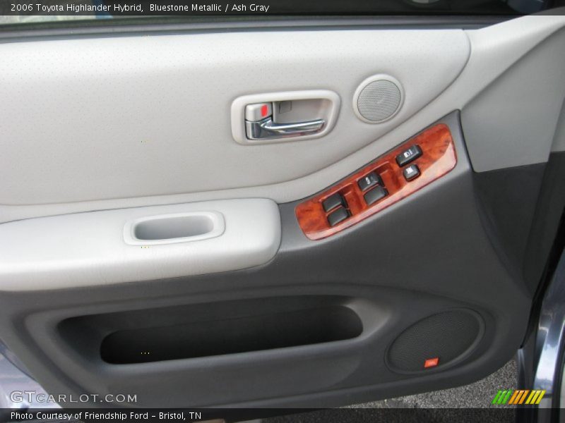Bluestone Metallic / Ash Gray 2006 Toyota Highlander Hybrid