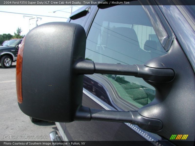 True Blue Metallic / Medium Flint 2004 Ford F350 Super Duty XLT Crew Cab 4x4 Dually