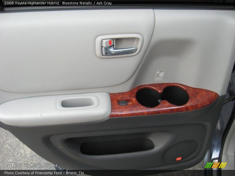 Bluestone Metallic / Ash Gray 2006 Toyota Highlander Hybrid