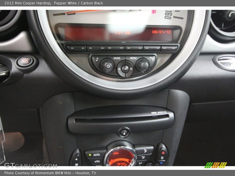 Pepper White / Carbon Black 2013 Mini Cooper Hardtop