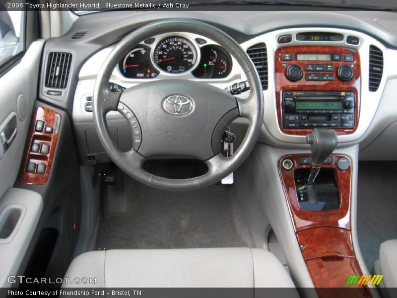Bluestone Metallic / Ash Gray 2006 Toyota Highlander Hybrid