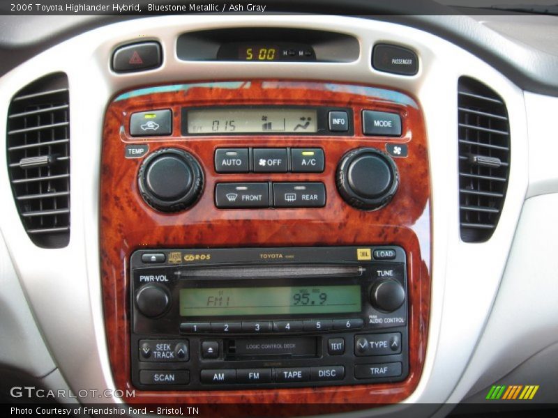 Bluestone Metallic / Ash Gray 2006 Toyota Highlander Hybrid
