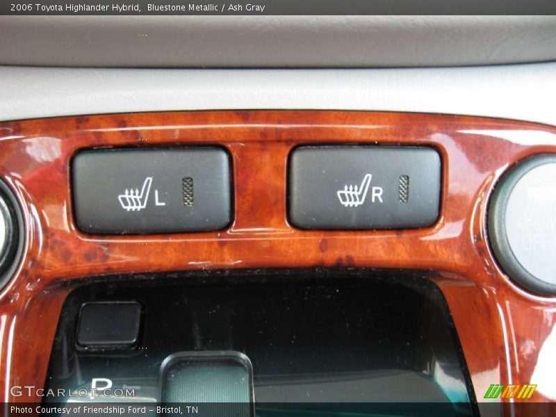 Bluestone Metallic / Ash Gray 2006 Toyota Highlander Hybrid