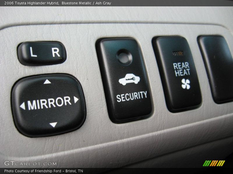 Bluestone Metallic / Ash Gray 2006 Toyota Highlander Hybrid