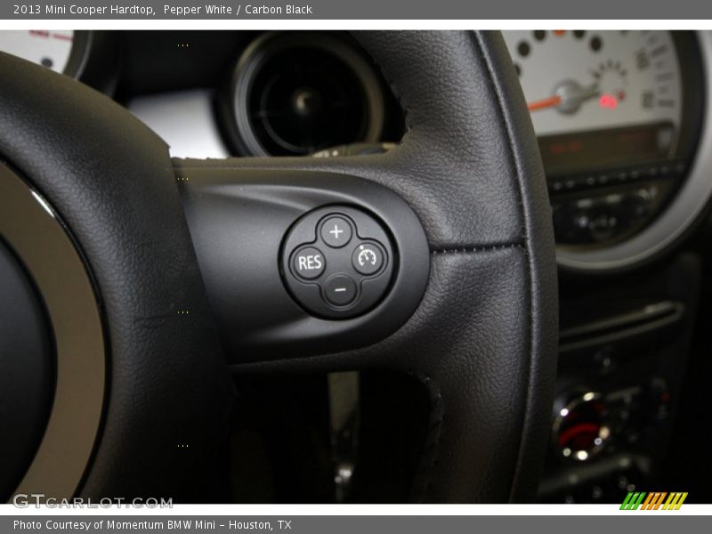 Pepper White / Carbon Black 2013 Mini Cooper Hardtop