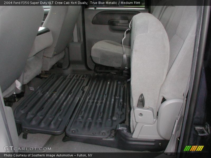 True Blue Metallic / Medium Flint 2004 Ford F350 Super Duty XLT Crew Cab 4x4 Dually