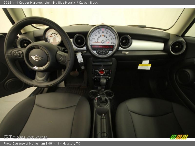 Lightning Blue Metallic / Carbon Black 2013 Mini Cooper Hardtop