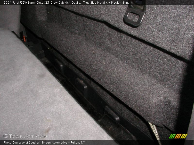True Blue Metallic / Medium Flint 2004 Ford F350 Super Duty XLT Crew Cab 4x4 Dually