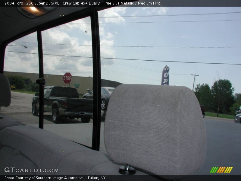 True Blue Metallic / Medium Flint 2004 Ford F350 Super Duty XLT Crew Cab 4x4 Dually