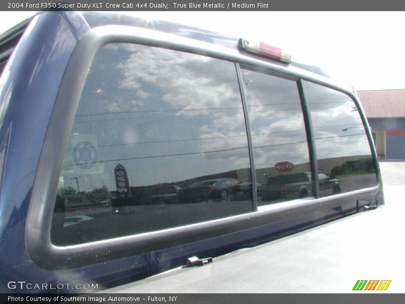 True Blue Metallic / Medium Flint 2004 Ford F350 Super Duty XLT Crew Cab 4x4 Dually