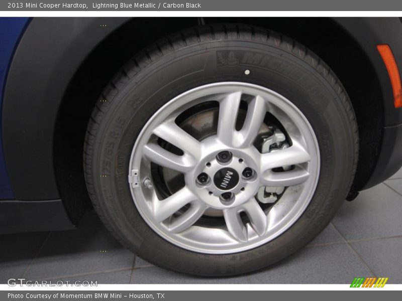 Lightning Blue Metallic / Carbon Black 2013 Mini Cooper Hardtop