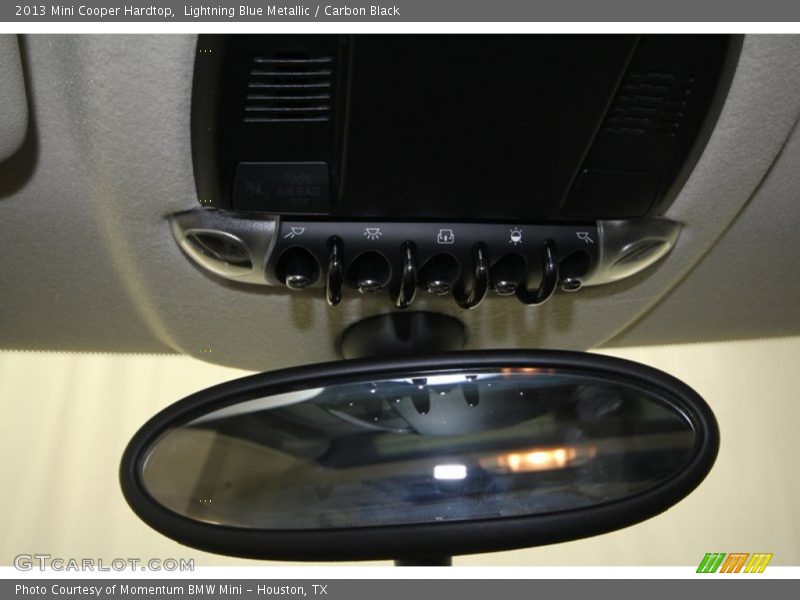 Lightning Blue Metallic / Carbon Black 2013 Mini Cooper Hardtop