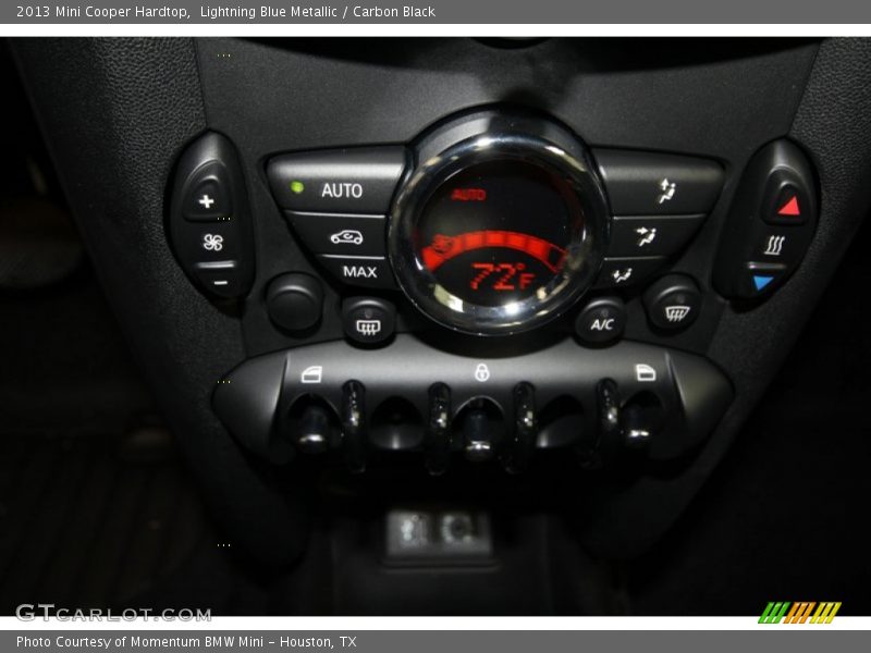 Lightning Blue Metallic / Carbon Black 2013 Mini Cooper Hardtop
