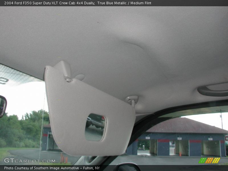 True Blue Metallic / Medium Flint 2004 Ford F350 Super Duty XLT Crew Cab 4x4 Dually