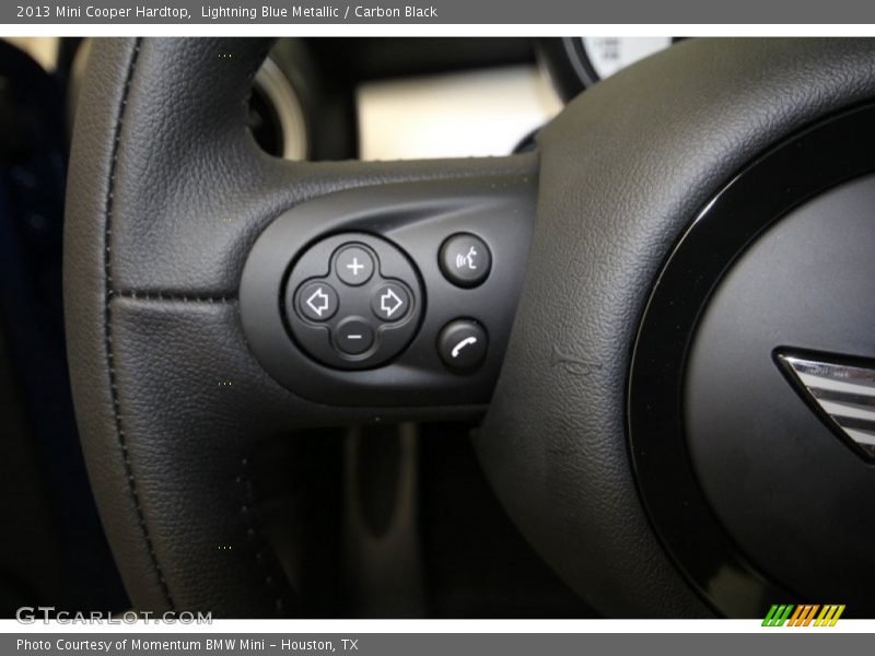 Lightning Blue Metallic / Carbon Black 2013 Mini Cooper Hardtop