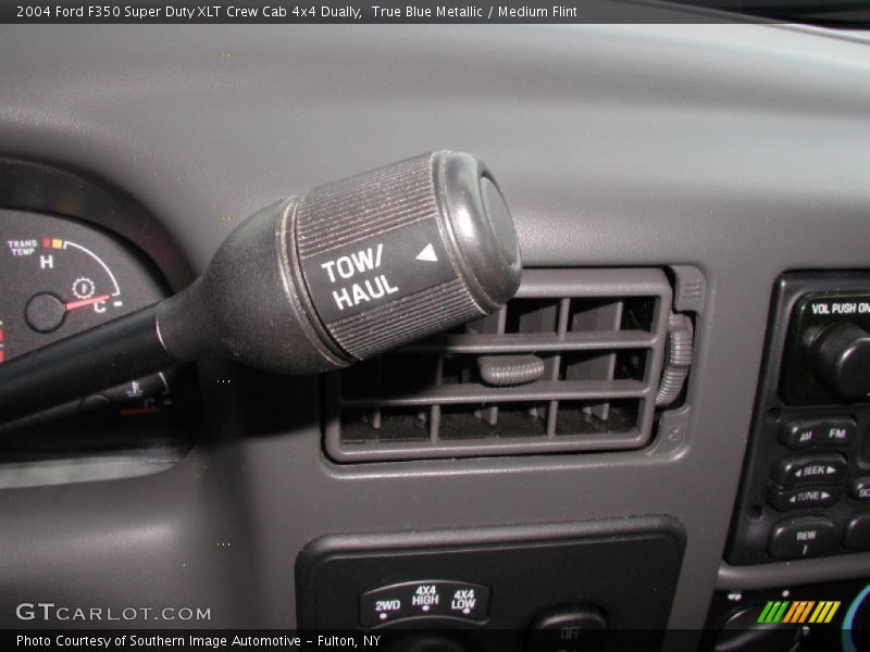 True Blue Metallic / Medium Flint 2004 Ford F350 Super Duty XLT Crew Cab 4x4 Dually