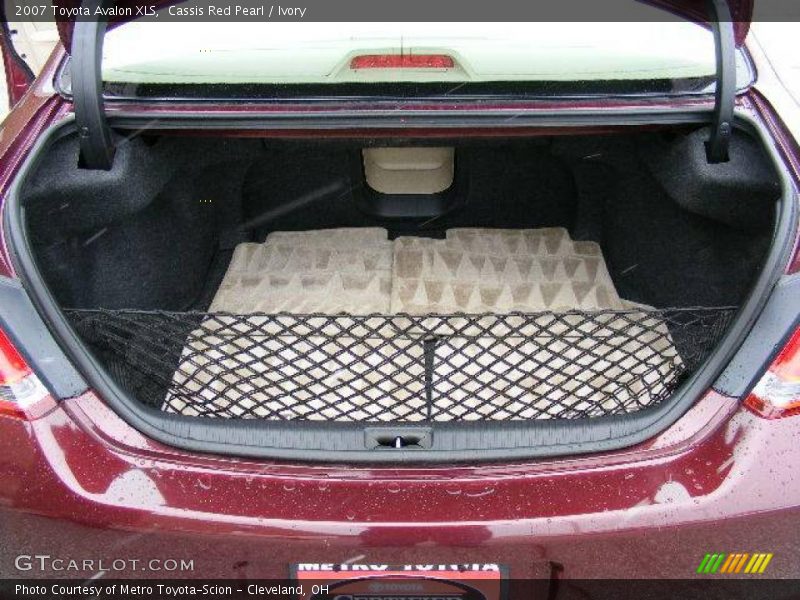Cassis Red Pearl / Ivory 2007 Toyota Avalon XLS
