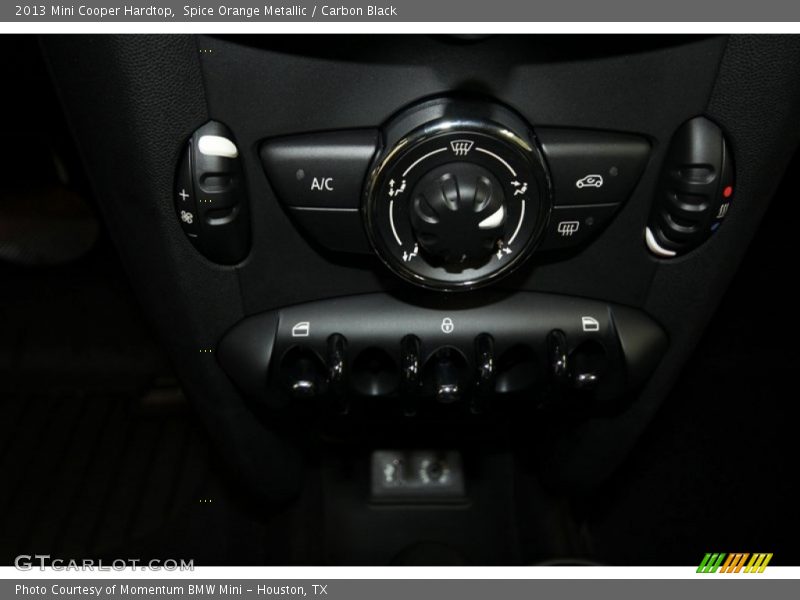 Spice Orange Metallic / Carbon Black 2013 Mini Cooper Hardtop