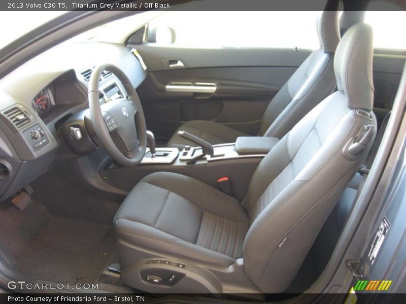 Titanium Grey Metallic / Off Black 2013 Volvo C30 T5