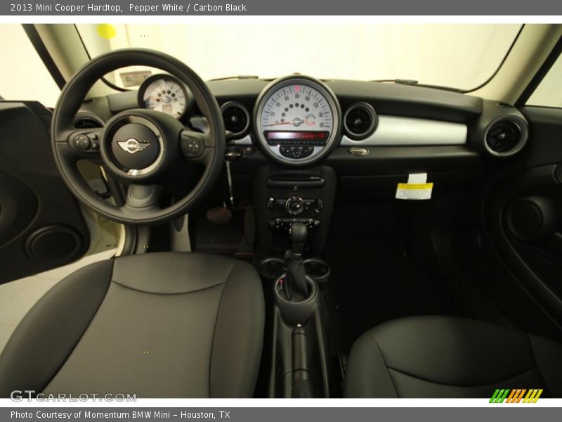 Pepper White / Carbon Black 2013 Mini Cooper Hardtop