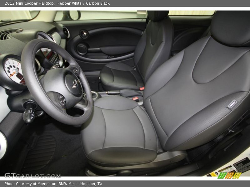 Pepper White / Carbon Black 2013 Mini Cooper Hardtop