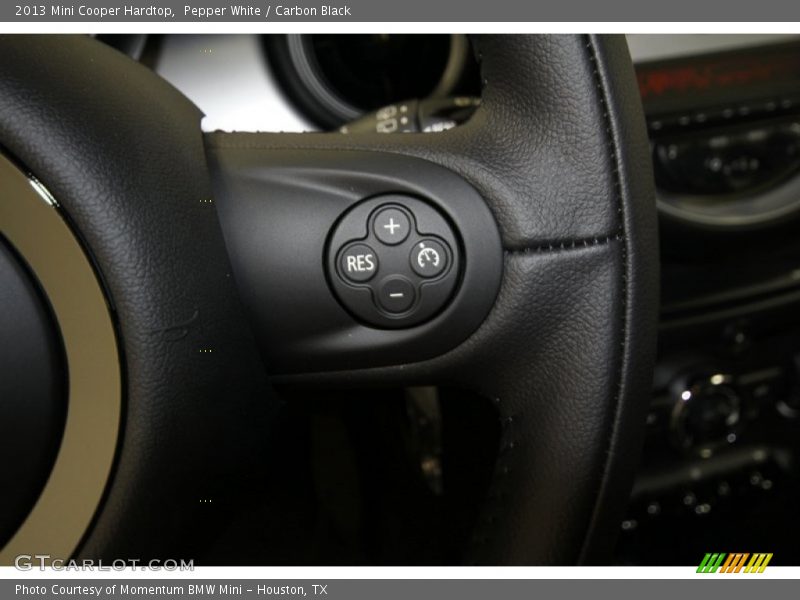 Pepper White / Carbon Black 2013 Mini Cooper Hardtop