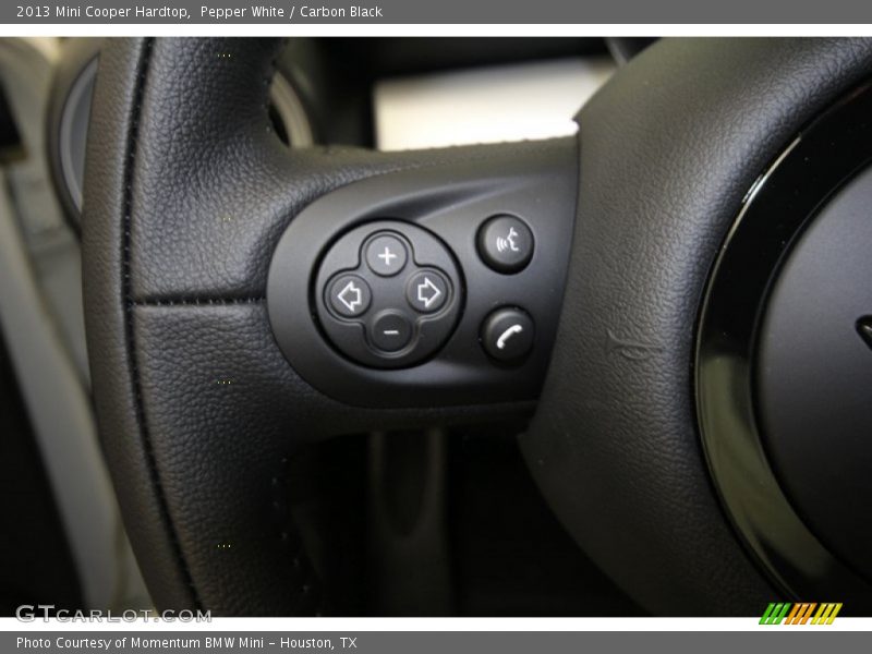Pepper White / Carbon Black 2013 Mini Cooper Hardtop