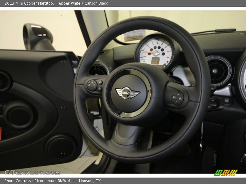Pepper White / Carbon Black 2013 Mini Cooper Hardtop
