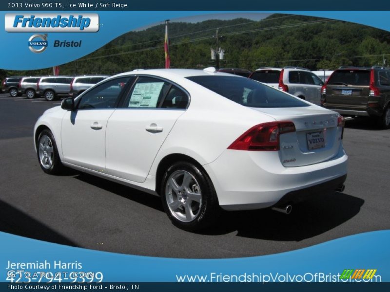 Ice White / Soft Beige 2013 Volvo S60 T5