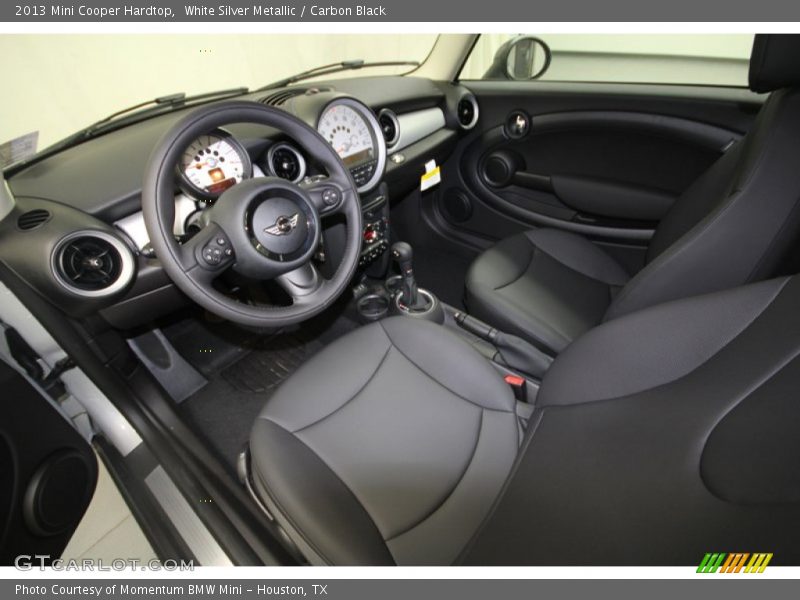 White Silver Metallic / Carbon Black 2013 Mini Cooper Hardtop