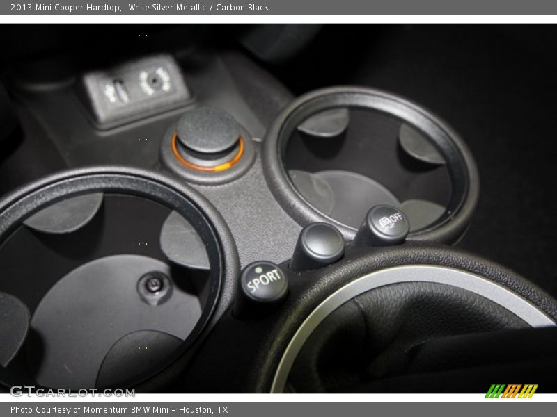 White Silver Metallic / Carbon Black 2013 Mini Cooper Hardtop