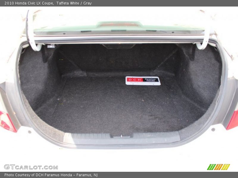 Taffeta White / Gray 2010 Honda Civic LX Coupe