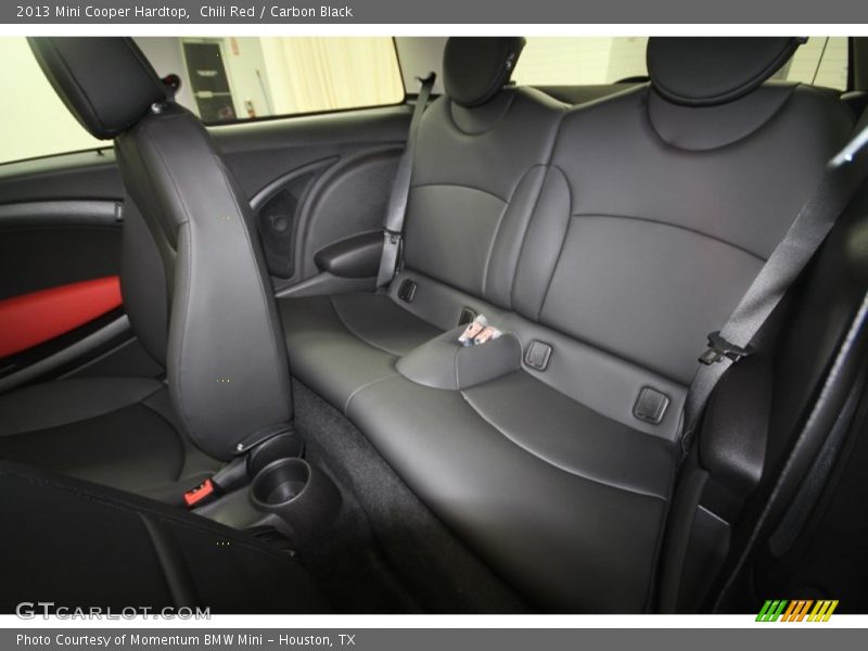 Rear Seat of 2013 Cooper Hardtop