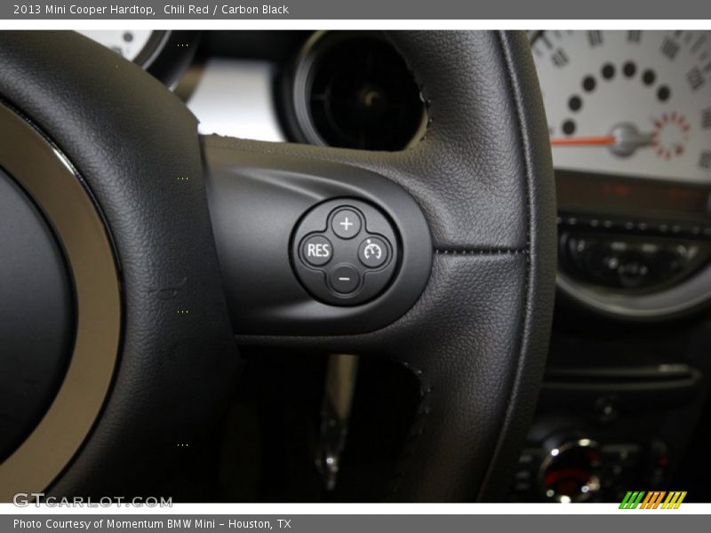 Controls of 2013 Cooper Hardtop