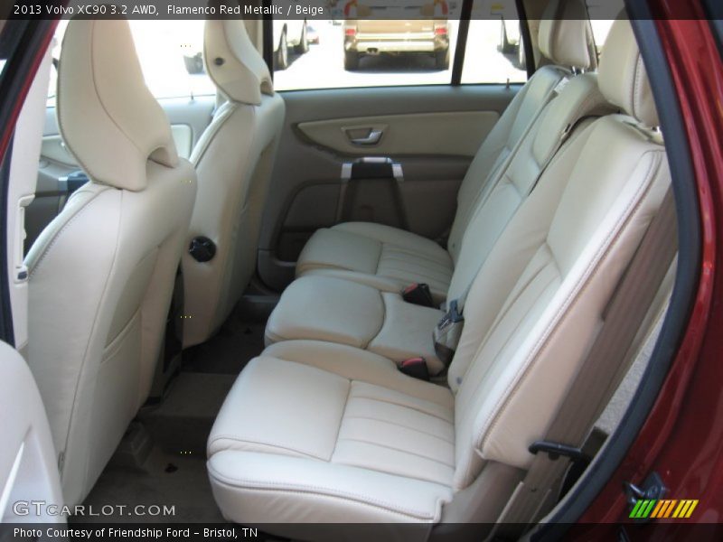Rear Seat of 2013 XC90 3.2 AWD