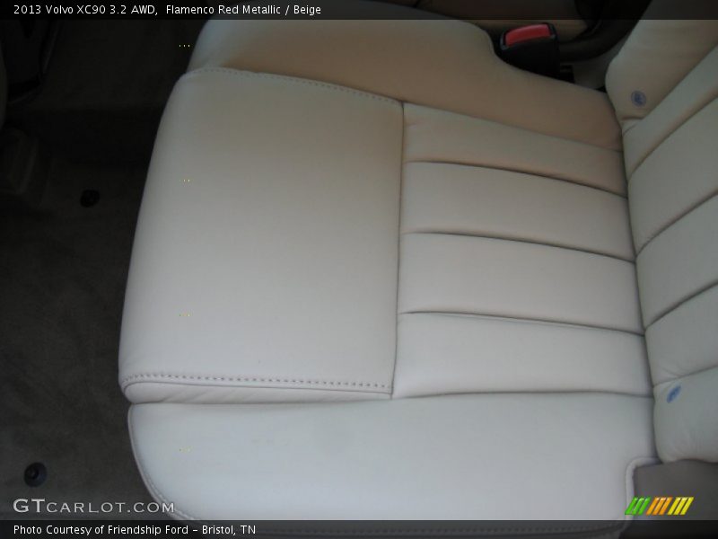 Flamenco Red Metallic / Beige 2013 Volvo XC90 3.2 AWD