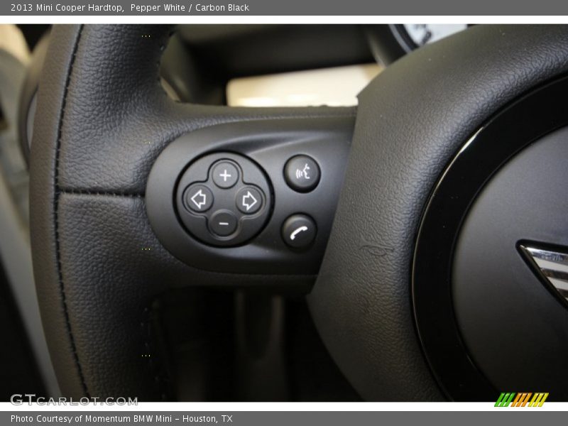 Pepper White / Carbon Black 2013 Mini Cooper Hardtop