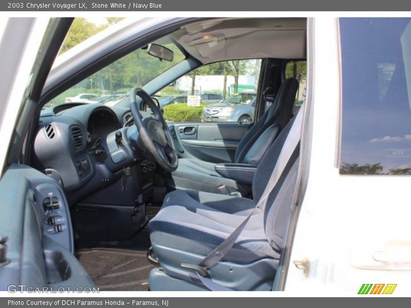  2003 Voyager LX Navy Blue Interior