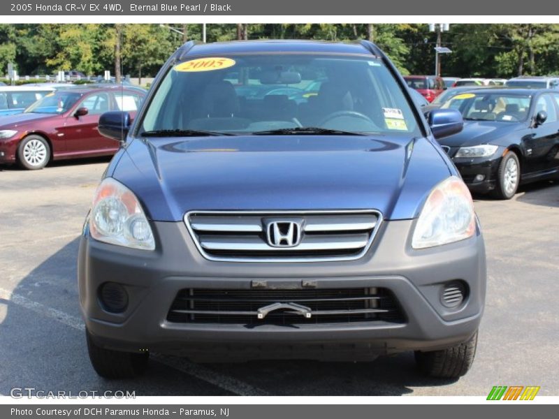 Eternal Blue Pearl / Black 2005 Honda CR-V EX 4WD
