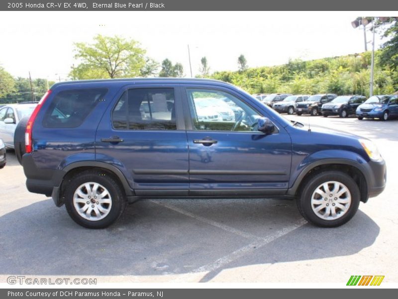 Eternal Blue Pearl / Black 2005 Honda CR-V EX 4WD