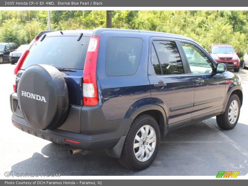 Eternal Blue Pearl / Black 2005 Honda CR-V EX 4WD