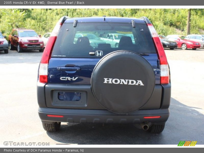 Eternal Blue Pearl / Black 2005 Honda CR-V EX 4WD