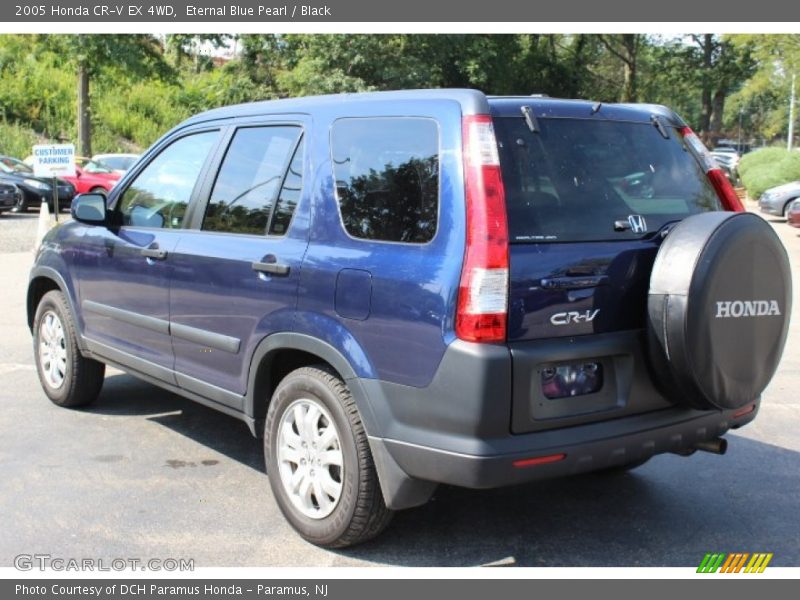 Eternal Blue Pearl / Black 2005 Honda CR-V EX 4WD