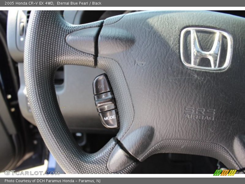 Eternal Blue Pearl / Black 2005 Honda CR-V EX 4WD