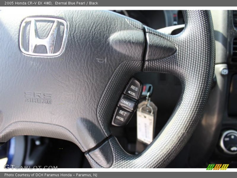 Eternal Blue Pearl / Black 2005 Honda CR-V EX 4WD