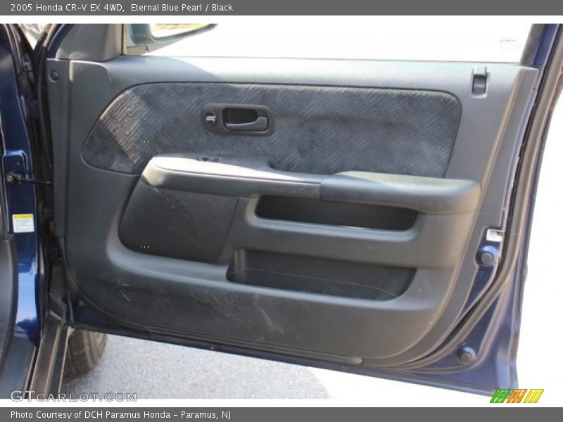 Eternal Blue Pearl / Black 2005 Honda CR-V EX 4WD