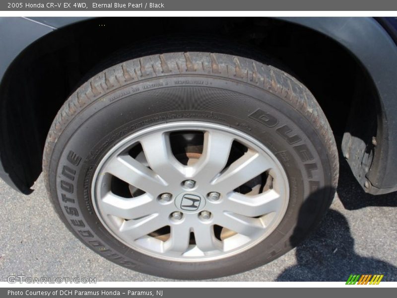 Eternal Blue Pearl / Black 2005 Honda CR-V EX 4WD